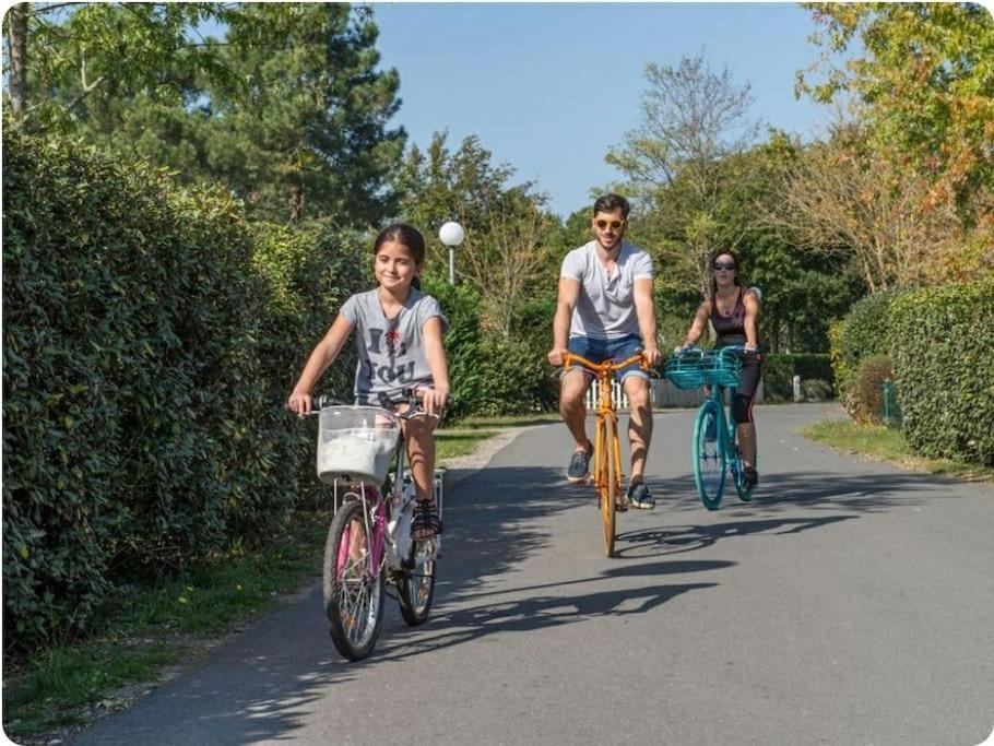 Chalet 2020 Camping 4 Etoiles Bassin D'Arcachon La Teste Luaran gambar